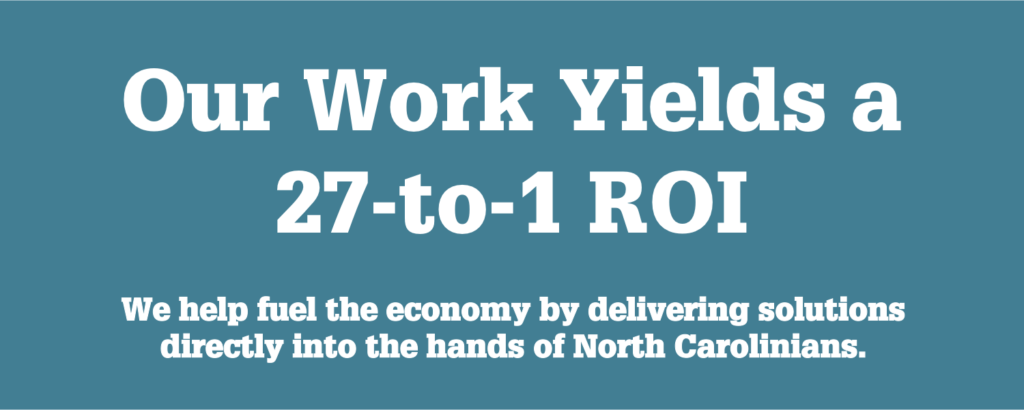 NC State Extension creates a 27-to-1 return on investment for our government investments