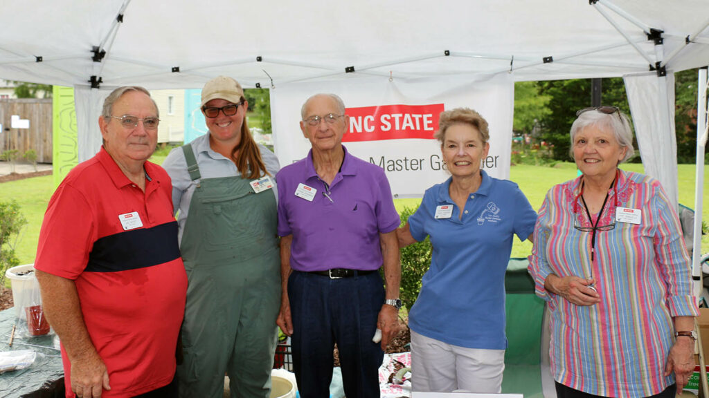 NC State Extension Master Gardener Program volunteer service Avron Upchurch Lee County