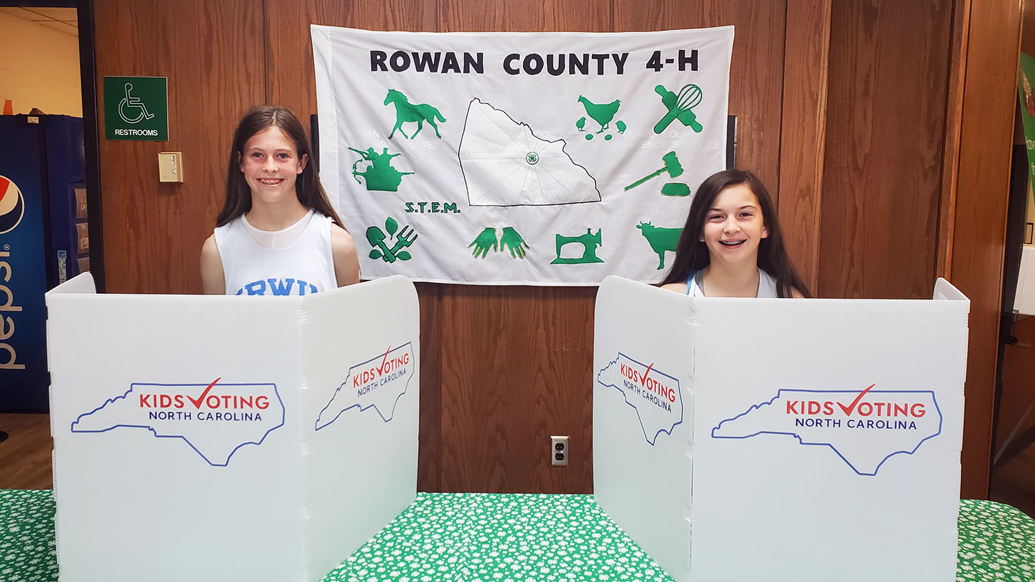 NC 4-H Kids Voting North Carolina teaching civic responsibility