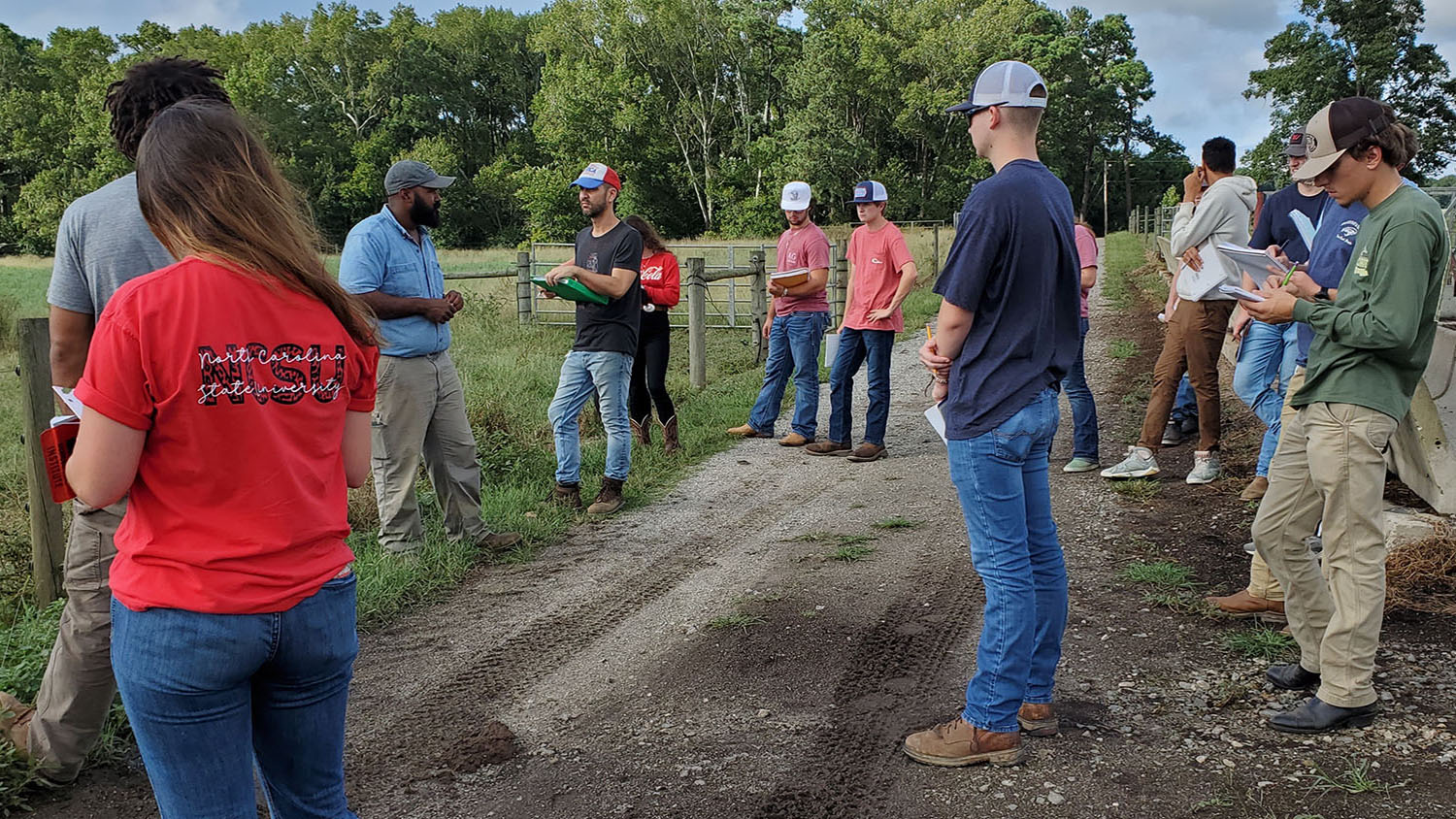 Extension Agent-Aaron Blackmon_Teaching at NC State Beef Educational Unit